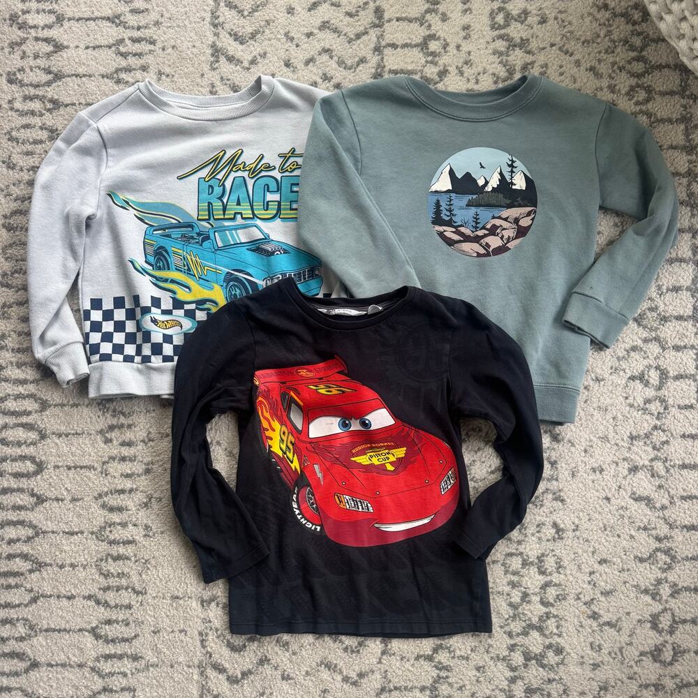 Boys Long Sleeve Shirt Bundle Size 5